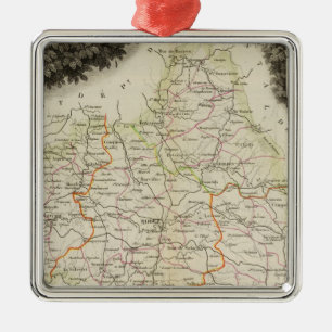 Roads, Towns, Cities Metal Tree Decoration