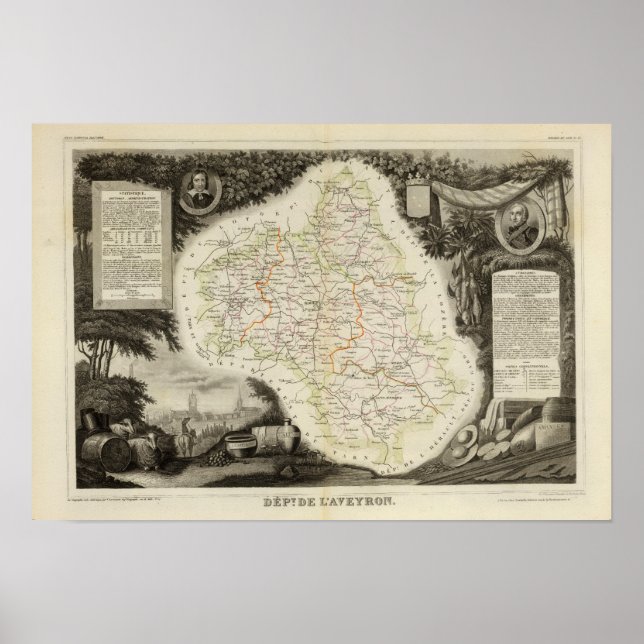 Roads, Towns, Cities Poster (Front)