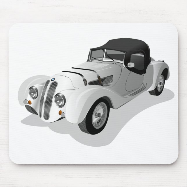 Roadster Car Mouse Mat (Front)