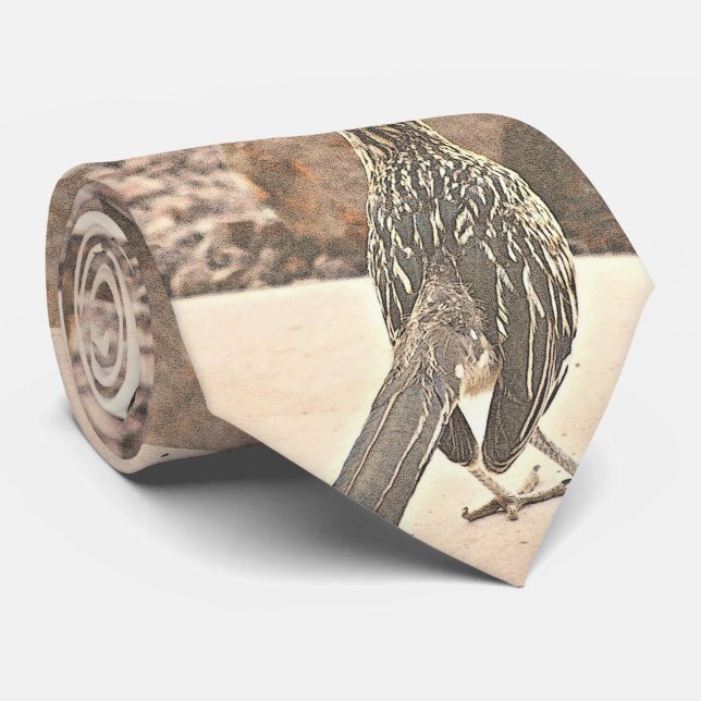 "Roady Roadrunner"  Men's Tie (Rolled)