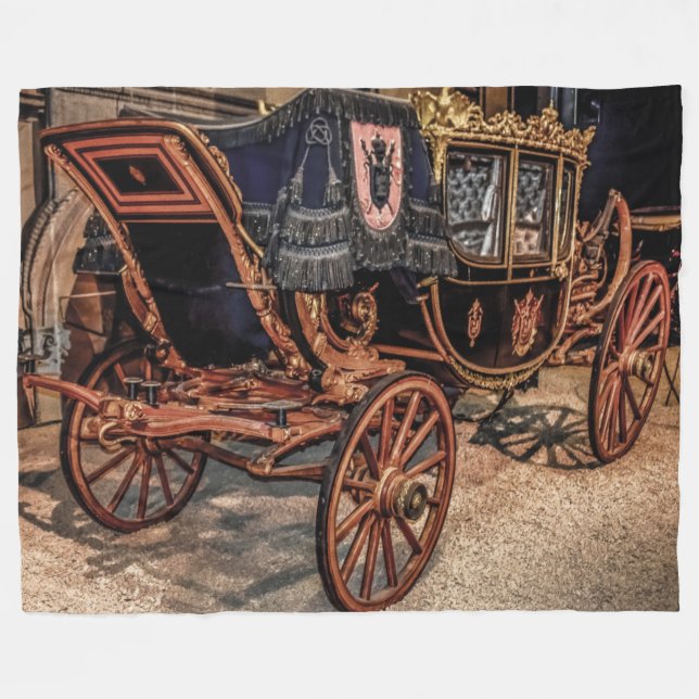 ROAL COACH FLEECE BLANKET (Front (Horizontal))
