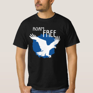 Roam Free Flying Eagle T-Shirt
