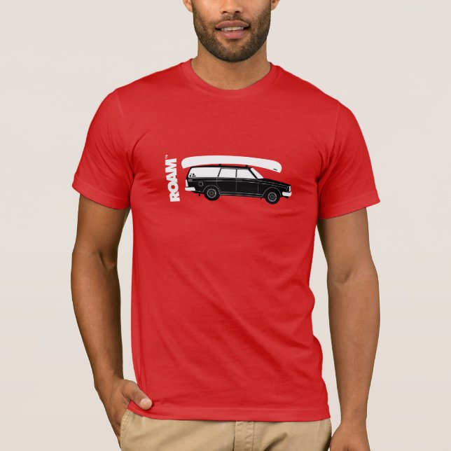 ROAM Granola Wagon + Canoe T-shirt (Front)