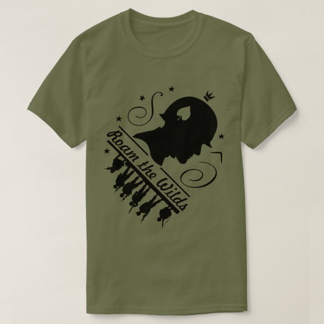 Roam the Wilds Soldier Style T-Shirt (Design Front)