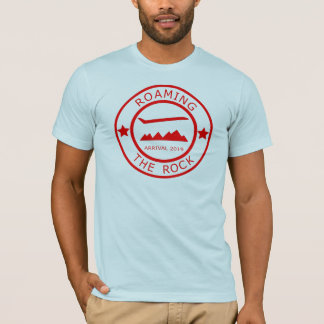 Roaming The Rock Passport Stamp from the Skyclub T-Shirt