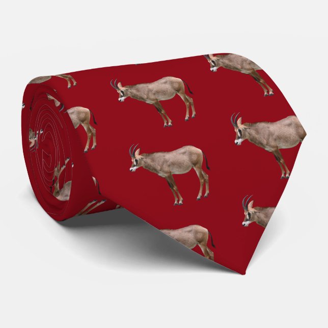 Roan Antelope Tie (Rolled)