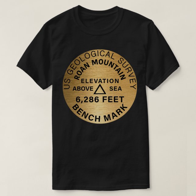 Roan Mountain North Carolina Classic TShirt (Design Front)