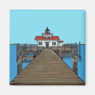 Roanoke Marshes Lighthouse- Magnet