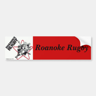 Roanoke Rugby Bumper Sticker