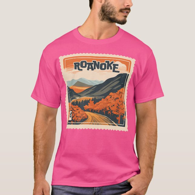 Roanoke Va Mountain Roanoke Va Travel Hiking Vacat T-Shirt (Front)