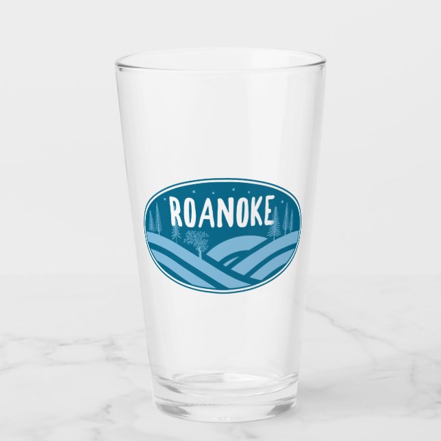Roanoke Virginia Outdoors Glass (Front)