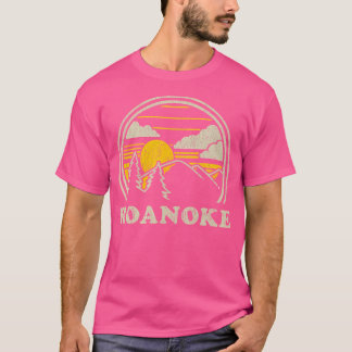 Roanoke Virginia Va T Shirt Vintage Hiking Mountai
