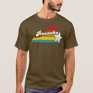 Roanoke Virginia Vintage Distressed Souvenir 2 T-Shirt