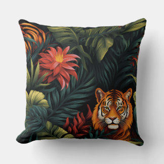 Roar & Explore Rainforest Botanical Cushion