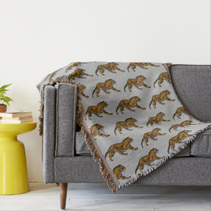 Roar! I'm a Tiger! - throw blanket