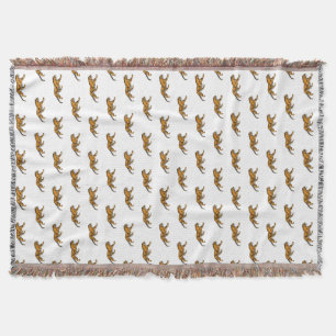 Roar! I'm a Tiger! - throw blanket