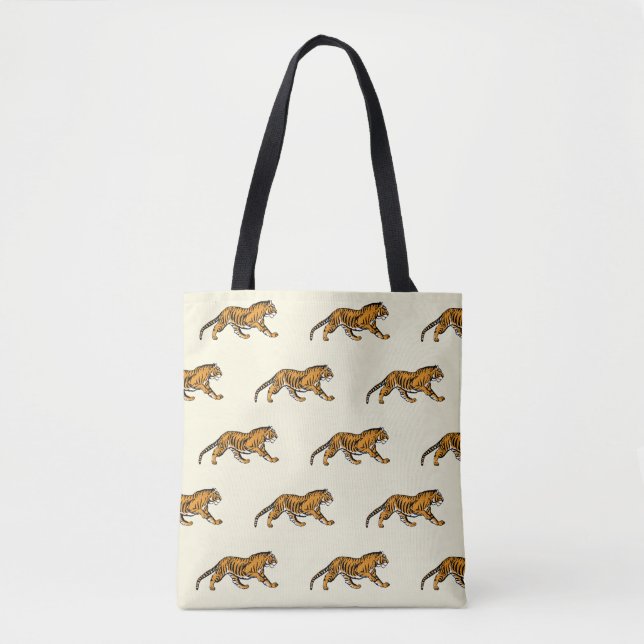 Roar! I'm a Tiger! - tote bag (Front)