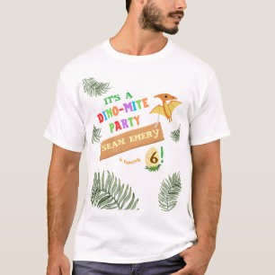 Roar into Colour: Stunning Dinosaur T-Shirt