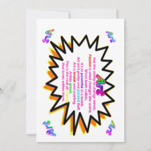Roar Of Change Holiday Card