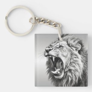 Roar of the Lion  Key Ring