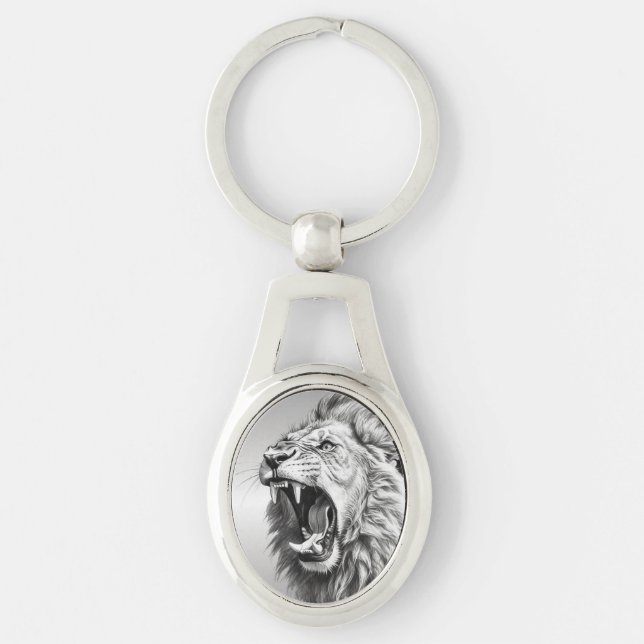 Roar of the Lion  Key Ring (Front)