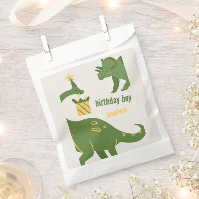 Roar Party Animals Birthday Favour Bags (Clipped)