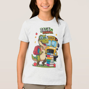 Roar-Ready for School – Dino Edition Tri-Blend Shirt