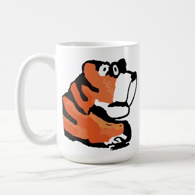 Roar-somely Cute Tiger Mug (Left)