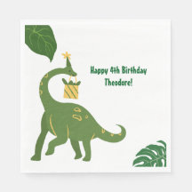 Roar We're 4 - Twins Dinosaur Birthday Party