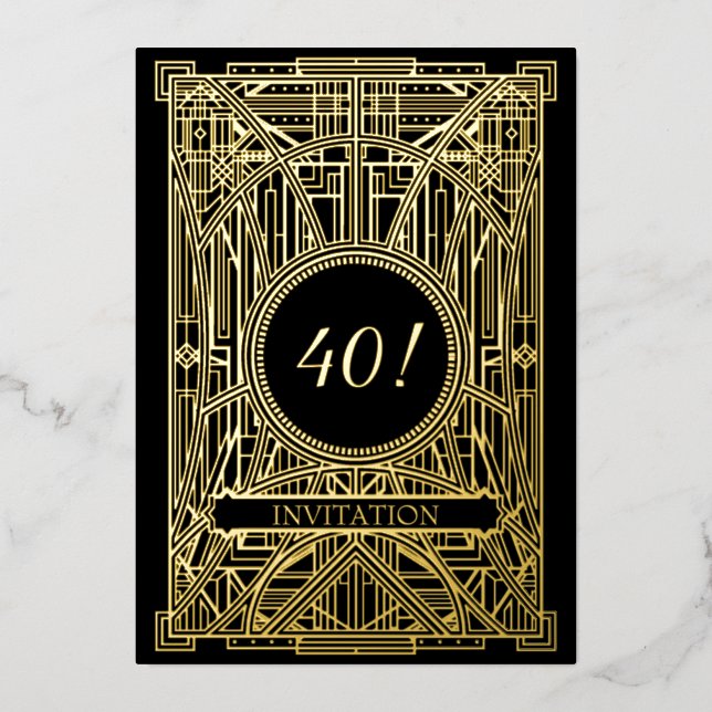 Roaring 20s Art Deco Great Gatsby (Front)