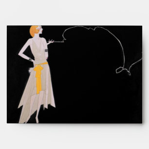 Roaring 20's - Flapper Party Invitation Envelope
