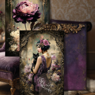 Roaring 20's Heavyweight Decoupage Paper SET