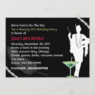 Roaring 20s Party Invitation