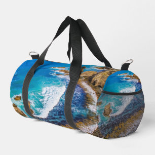 Roaring Bay At Nugget Point Duffle Bag