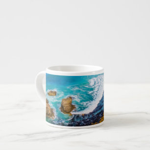 Roaring Bay At Nugget Point Espresso Cup