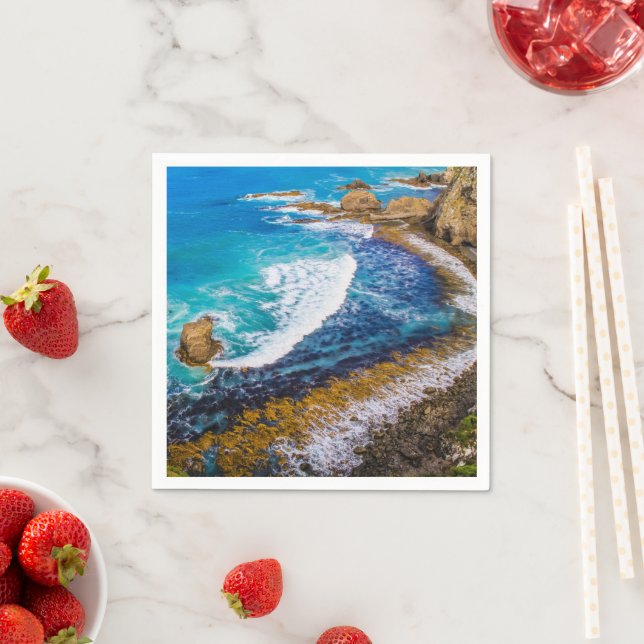 Roaring Bay At Nugget Point Napkin (Insitu)