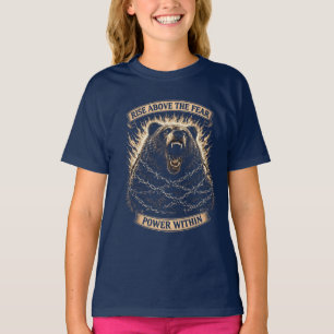 Roaring Bear — Rise Above the Fear T-Shirt