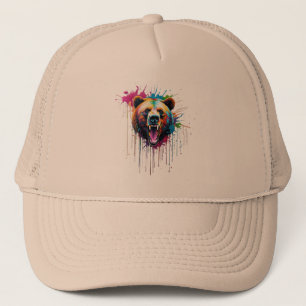 Roaring Bear Trucker Hat