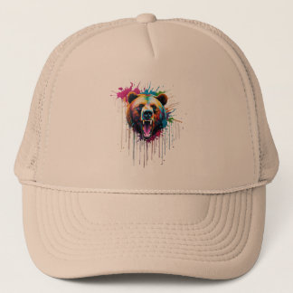 Roaring Bear Trucker Hat