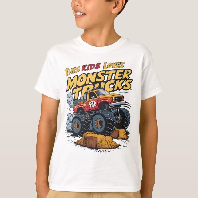 Roaring Behemoth Rides the Dirt T-Shirt (Front)