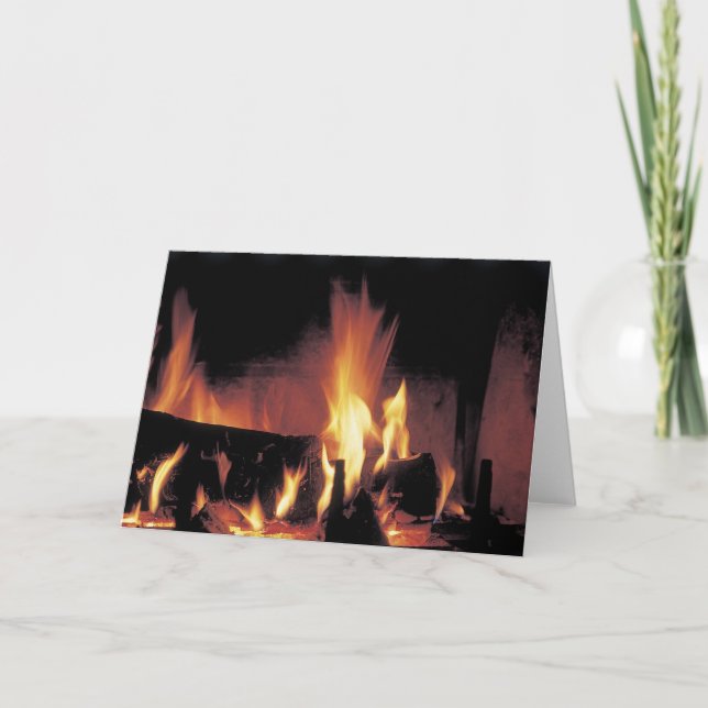 Roaring Fire Card (Front)