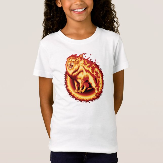 Roaring Fire Lion T-Shirt (Front)