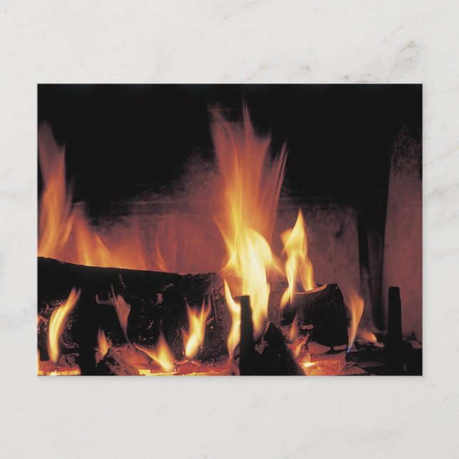 Roaring Fire Postcard (Front)