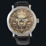 Roaring Gold Lion Head eWatch Watch<br><div class="desc">Roaring Gold Lion Head eWatch Watch.</div>
