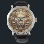 Roaring Gold Lion Head eWatch Watch<br><div class="desc">Roaring Gold Lion Head eWatch Watch.</div>