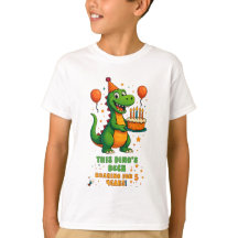 Roaring into 5 – Dino Birthday Design