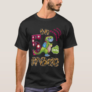 Roaring Into 5Th Grade Student Teachers Team Back T-Shirt