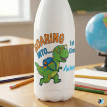 Roaring Into Kindergarten Personalized Dinosaur 