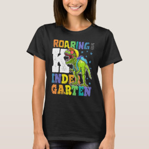 Roaring Kindergarten Dinosaur Rex Back To School 7 T-Shirt