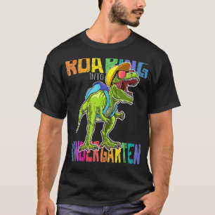 Roaring Kindergarten Dinosaur Rex Back To School B T-Shirt